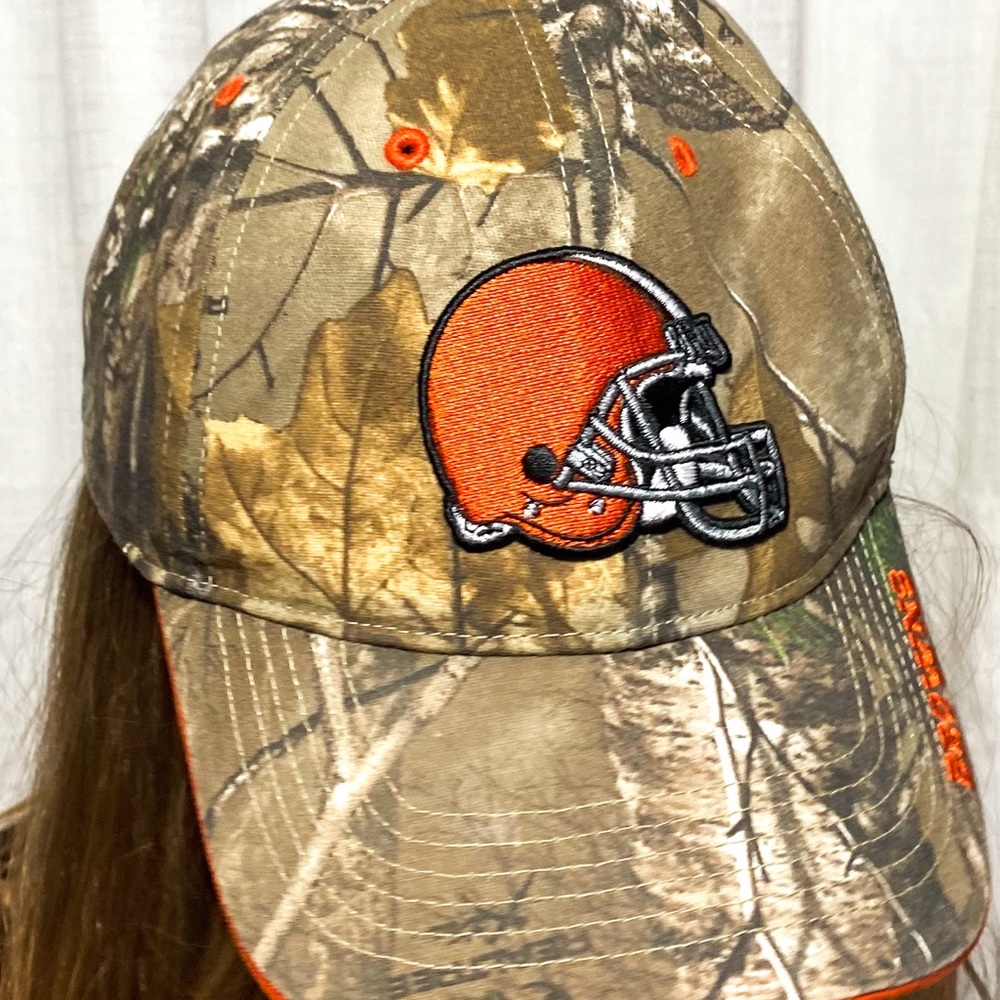 Cleveland Browns Camo Hat